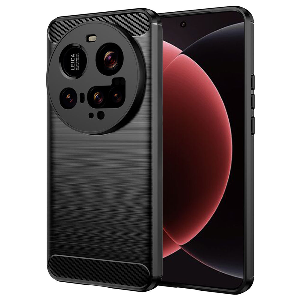 Case for Xiaomi 15 Ultra, Techsuit, Carbon, Black
