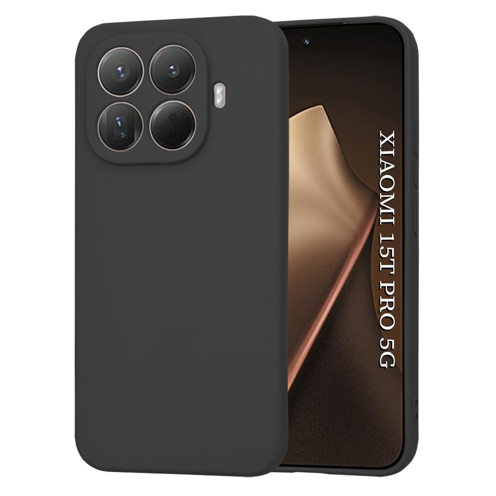Case for Xiaomi 15T Pro, Techsuit, SoftFlex, Black
