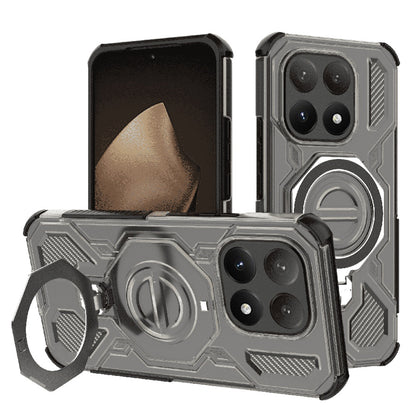 Case for Xiaomi 15T, Techsuit, Carbon Shield Pro, Light Black