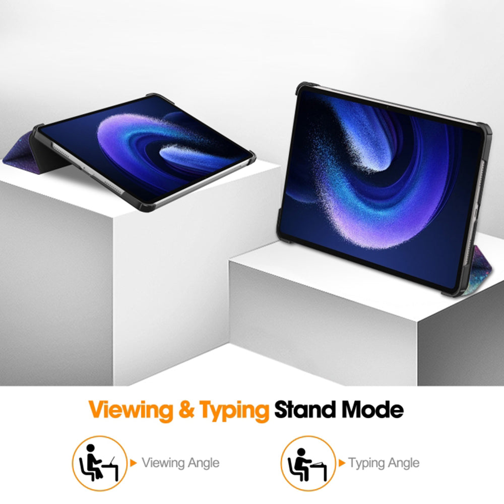 Case for Xiaomi Pad 6 / 6 Pro, Techsuit, FoldPro Galaxy, Multicolor
