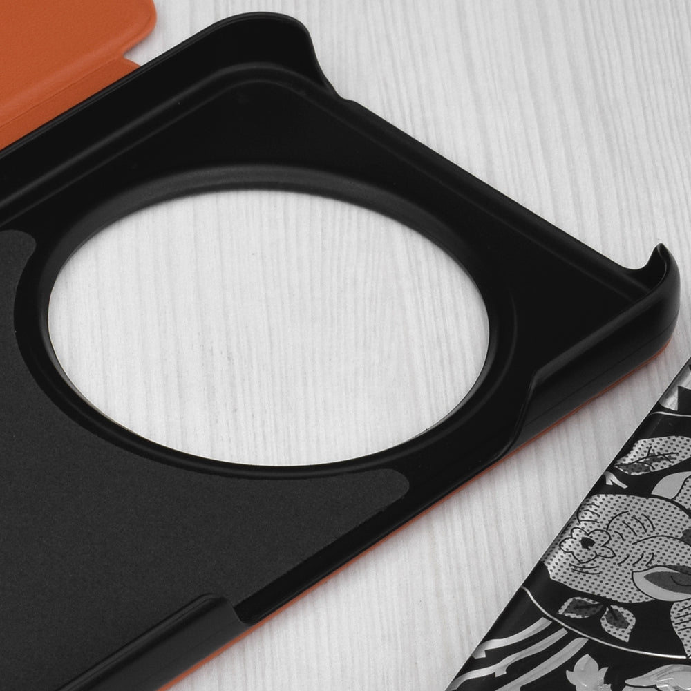 Case for Xiaomi Poco C75 / Redmi 14C, Techsuit, eFold, Orange