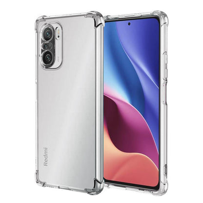 Case for Xiaomi Poco F3 / Mi 11i, Techsuit, Shockproof Clear, Transparent