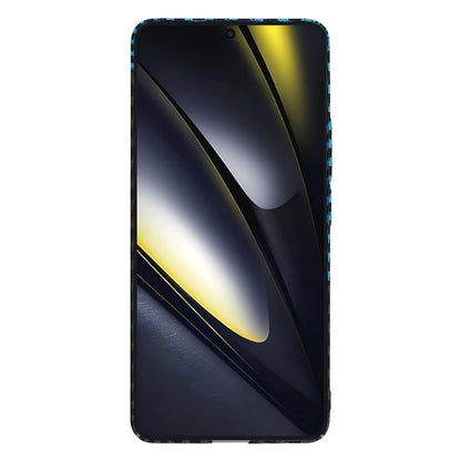 Case for Xiaomi Poco F6, Techsuit, Carbonite FiberShell, Blue