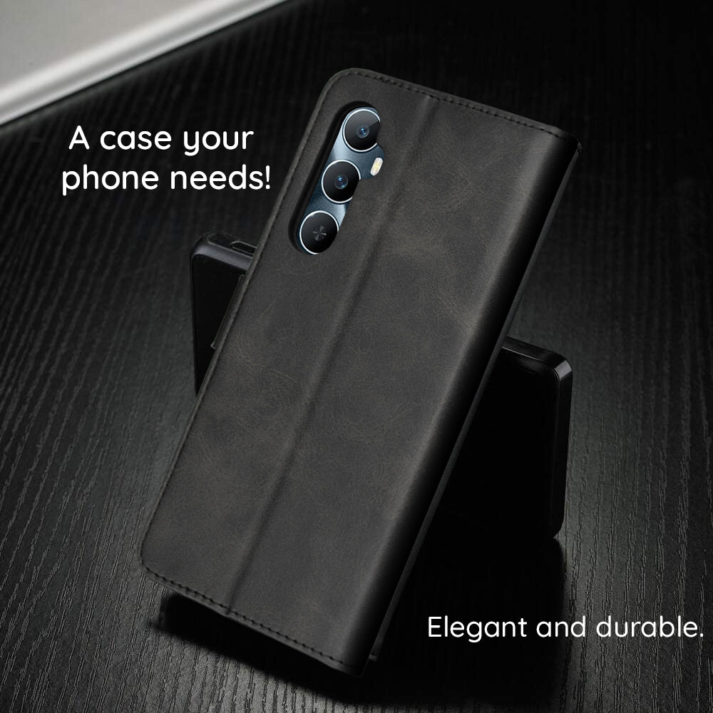 Case for Xiaomi Poco F8 Ultra, Techsuit, Diary Book, Black