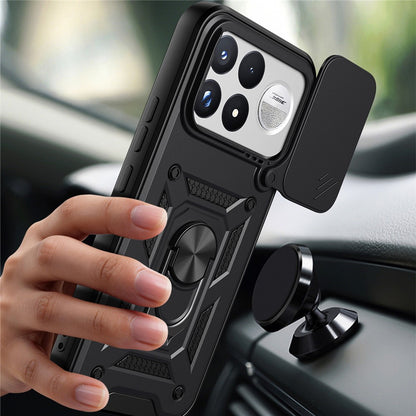 Case for Xiaomi Poco F9 Ultra, Techsuit, CamShield, Black