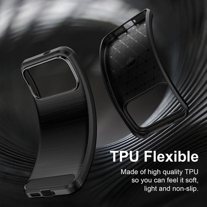 Case for Xiaomi Poco F9 Ultra, Techsuit, Carbon, Black