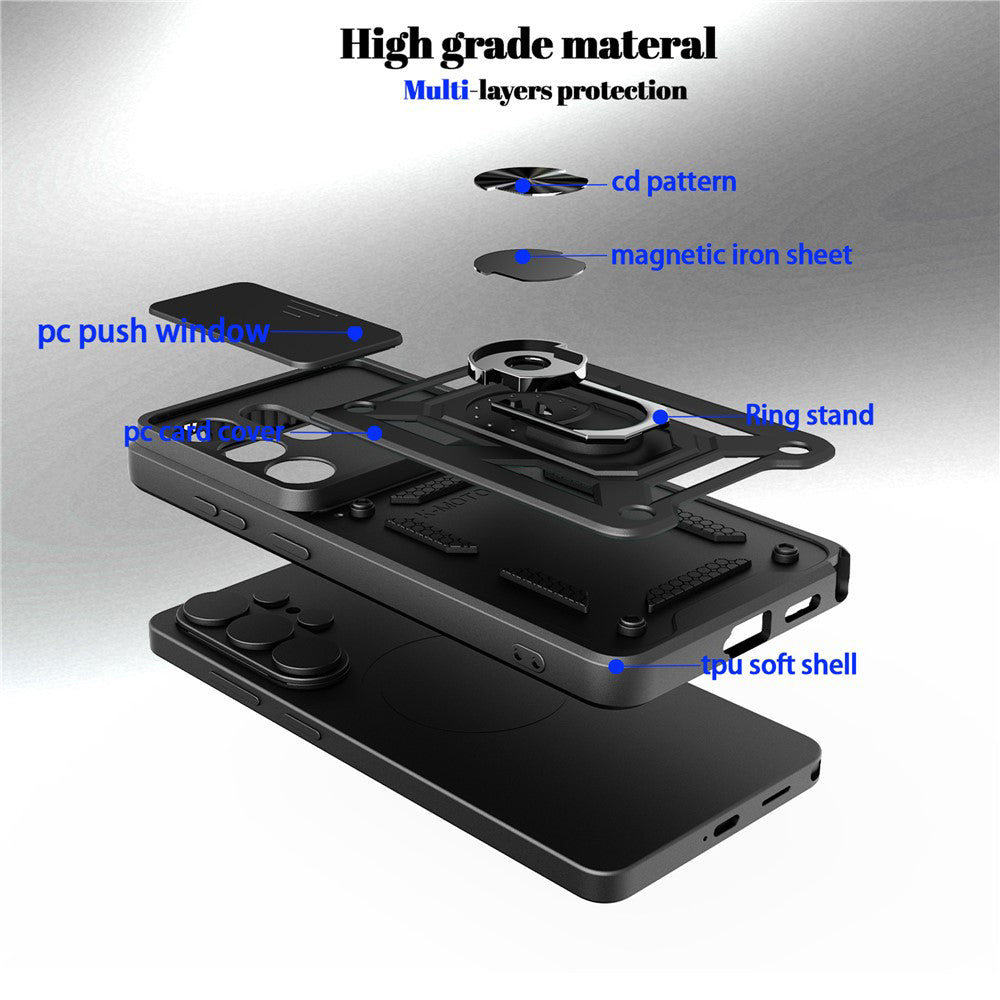Case for Xiaomi Poco M8 / Redmi Note 15 5G / Note 15 4G, Techsuit, CamShield, Gold