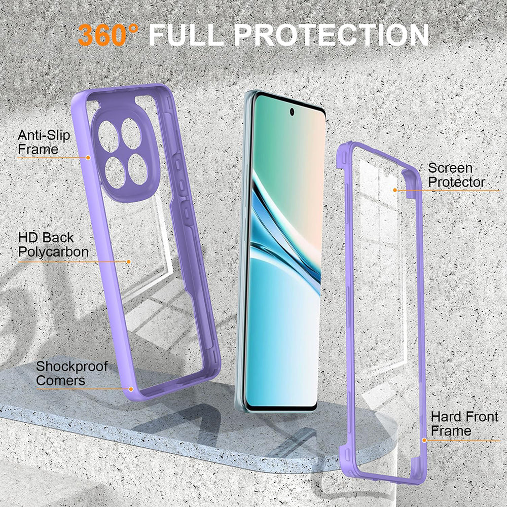 Case for Xiaomi Poco M8 / Redmi Note 15 5G, Techsuit, ColorVerse 360, Purple