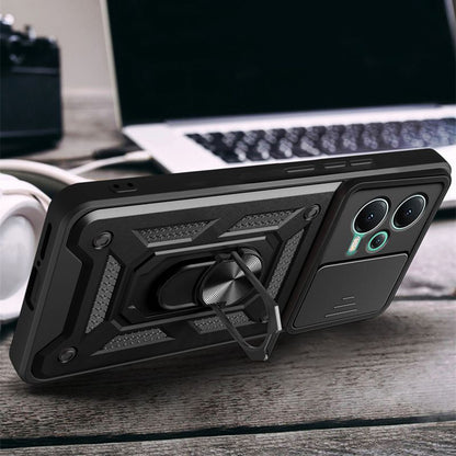 Case for Xiaomi Poco X5 / Note 12 5G, Techsuit, CamShield, Black