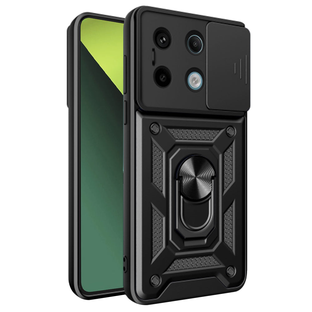 Case for Xiaomi Poco X6 / Note 13 Pro 5G, Techsuit, CamShield, Black
