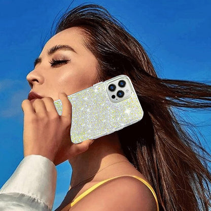 Case for Xiaomi Poco X6 Pro, Techsuit, Sparkly Glitter, Purple