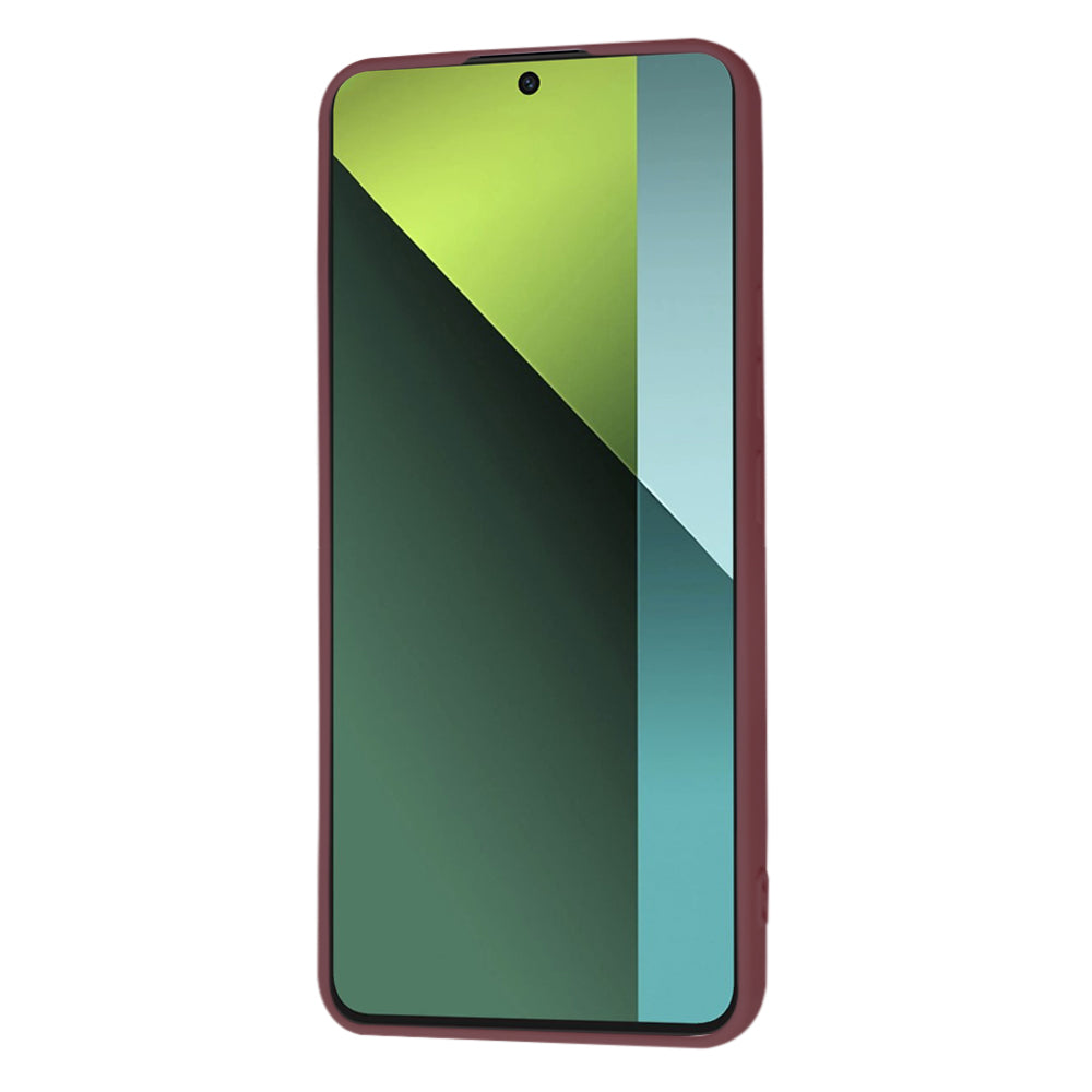 Case for Xiaomi Poco X6 / Redmi Note 13 Pro 5G, Techsuit, SoftFlex, Cherry Red