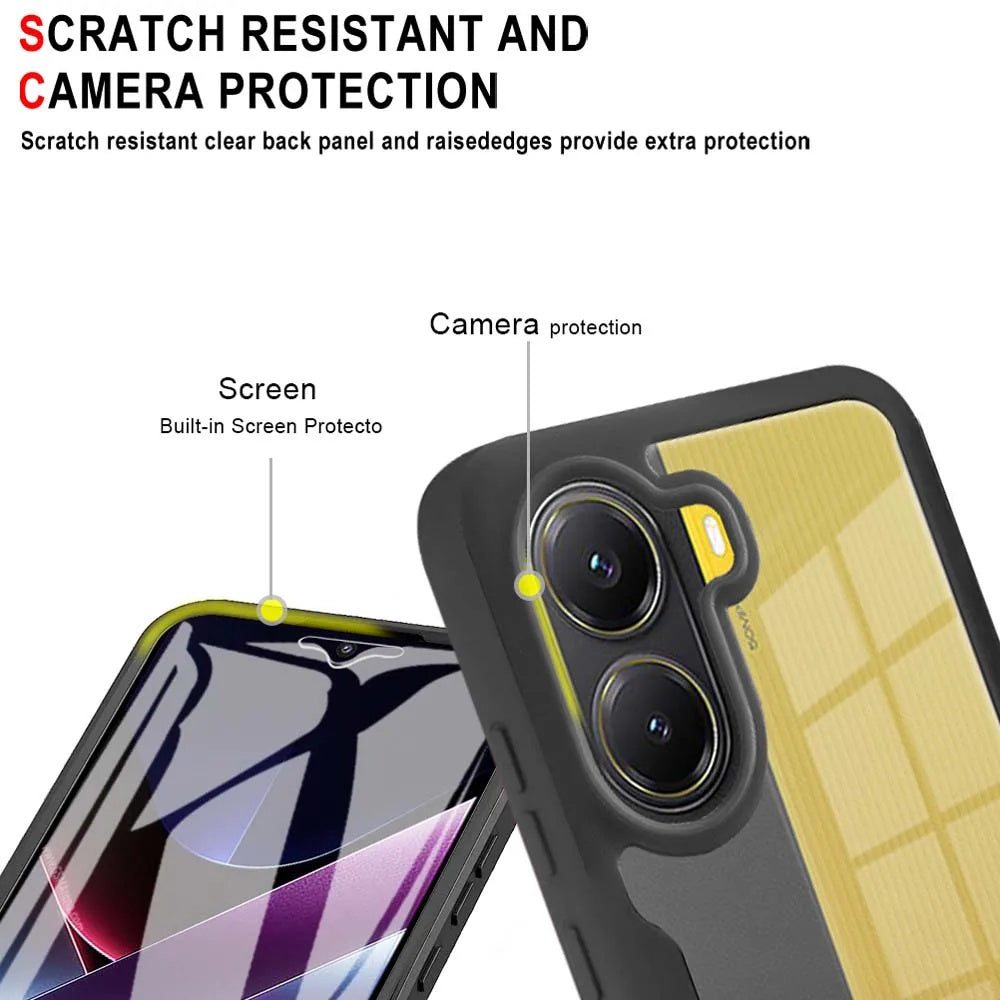 Case for Xiaomi Poco X7 Pro, Techsuit, ColorVerse 360, Purple