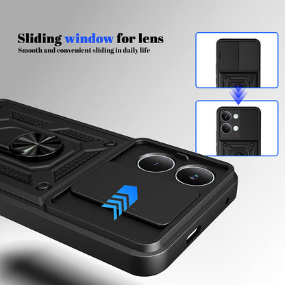 Case for Xiaomi Poco X8 Pro Max, Techsuit, CamShield, Blue