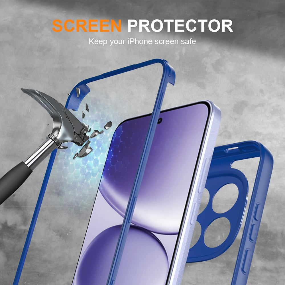 Case for Xiaomi Poco X8 Pro Max, Techsuit, ColorVerse 360, Blue