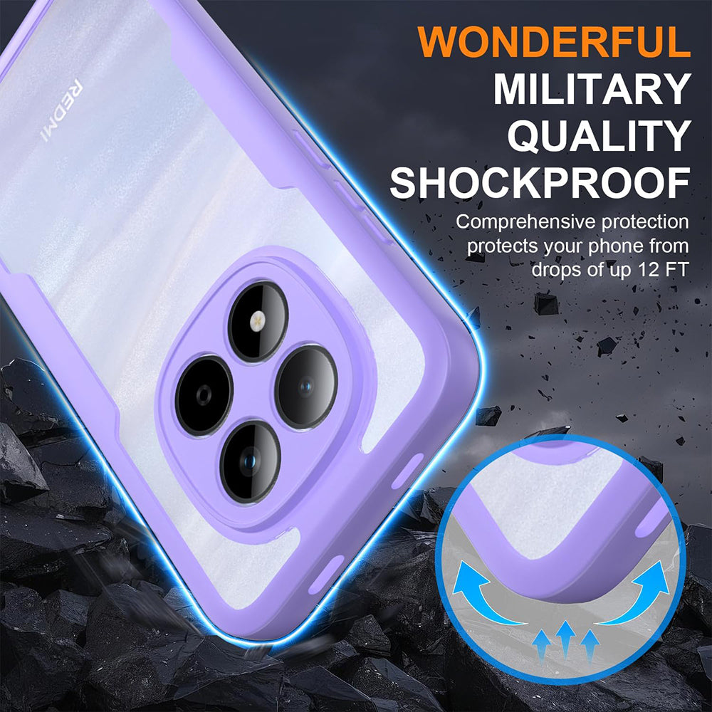 Case for Xiaomi Poco X8 Pro Max, Techsuit, ColorVerse 360, Purple