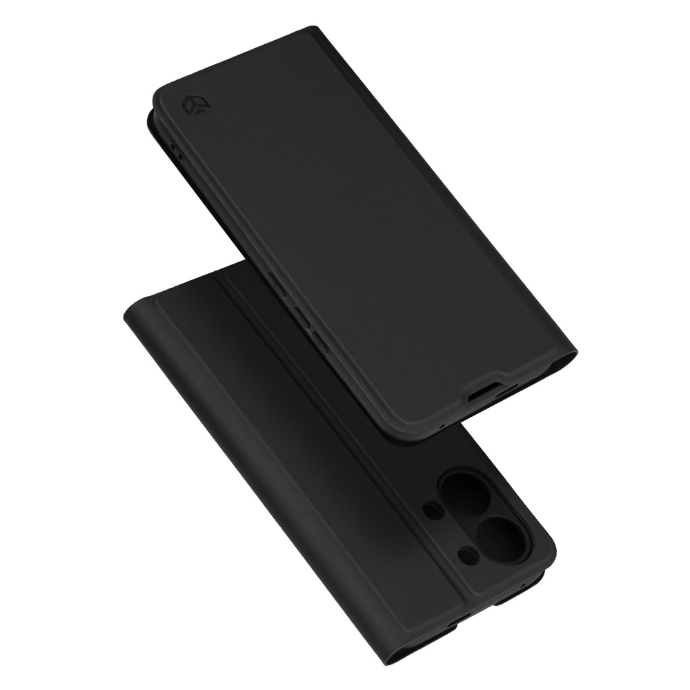 Case for Xiaomi Poco X8 Pro Max, Techsuit, Magskin Book, Black