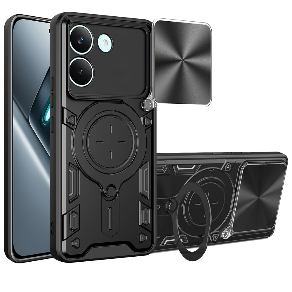 Case for Xiaomi Poco X8 Pro, Techsuit, CamGuard Pro, Black