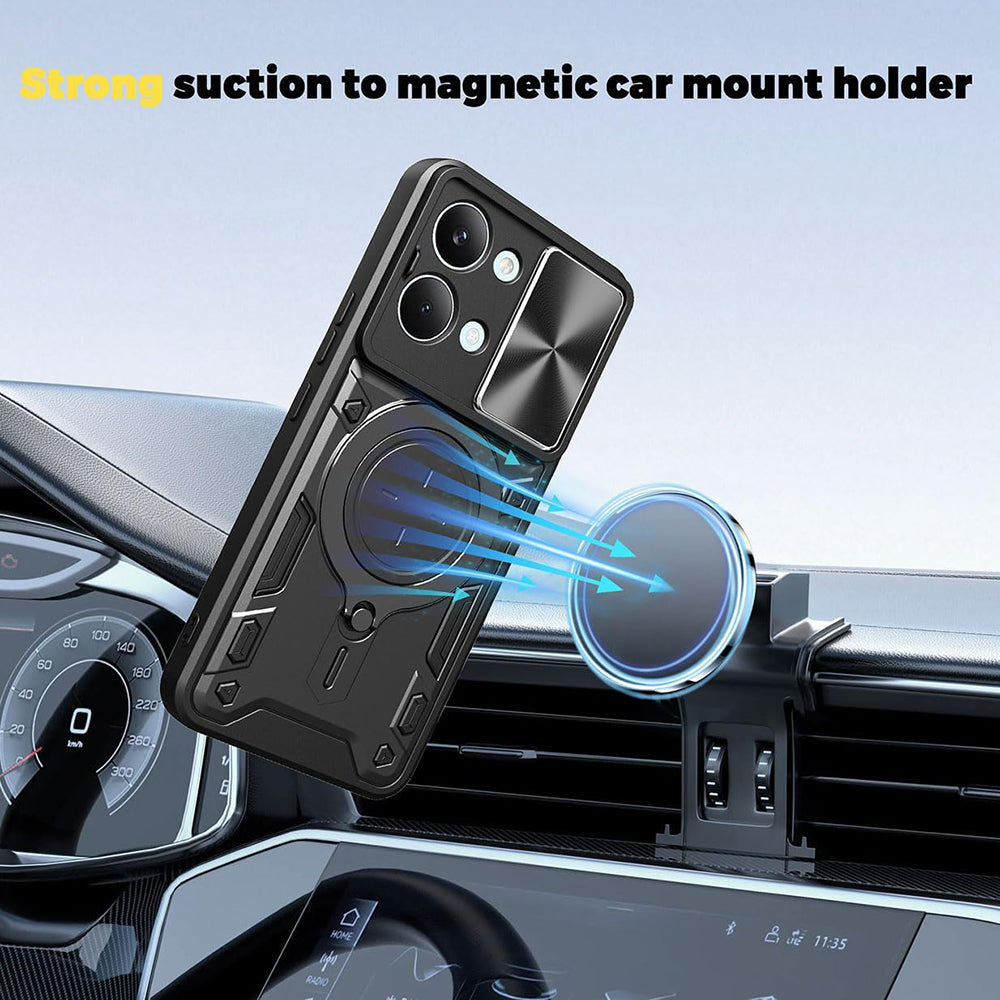 Case for Xiaomi Poco X8 Pro, Techsuit, CamGuard Pro, Black