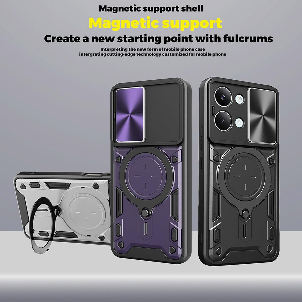 Case for Xiaomi Poco X8 Pro, Techsuit, CamGuard Pro, Black
