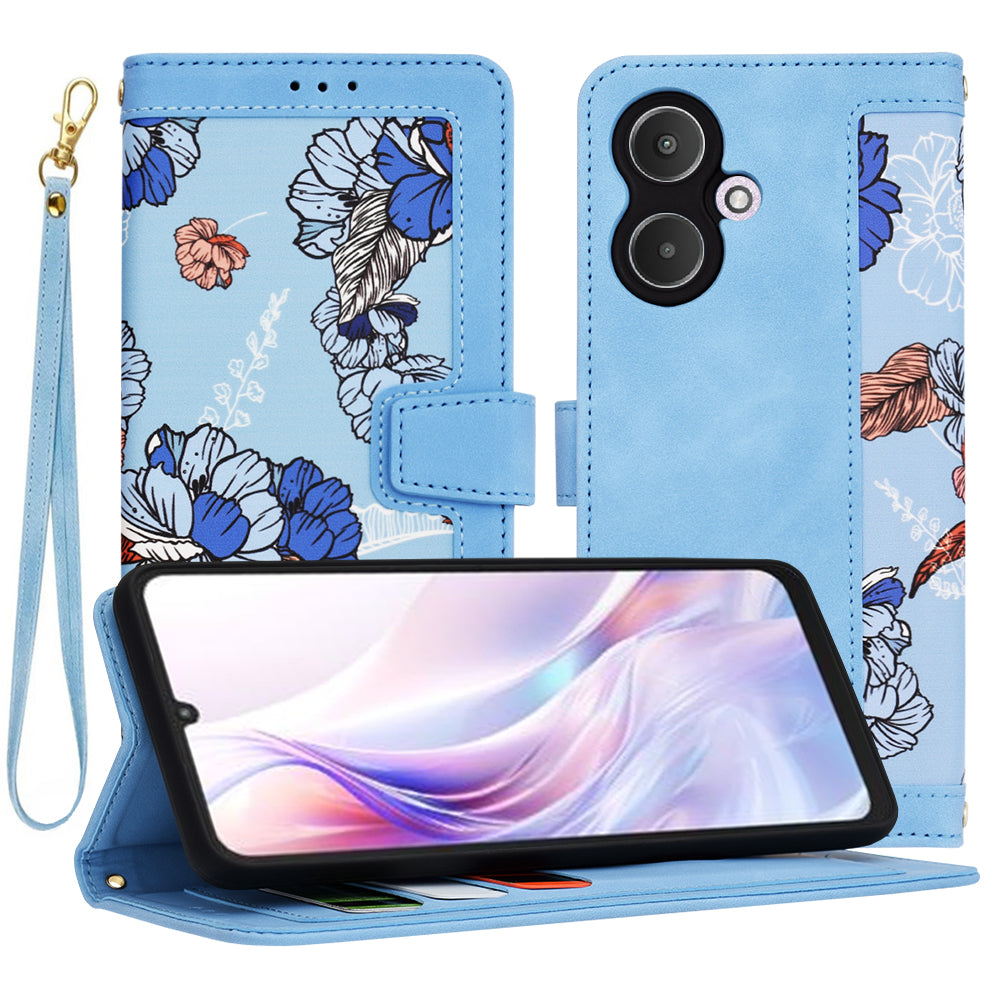 Case for Xiaomi Redmi 13C 5G, Techsuit, FlipCraft, Blue