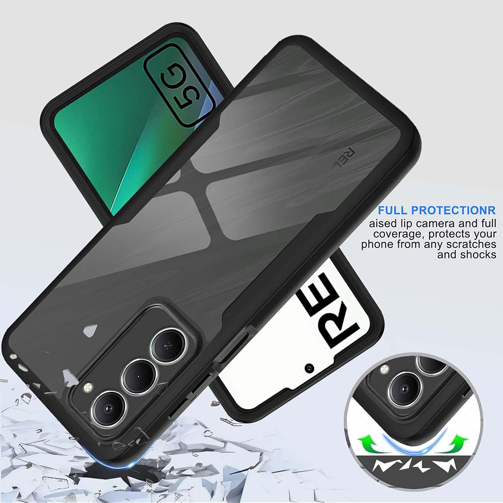 Case for Xiaomi Redmi 15 5G / 15 4G, Techsuit, ColorVerse 360, Black