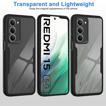 Case for Xiaomi Redmi 15 5G / 15 4G, Techsuit, ColorVerse 360, Black