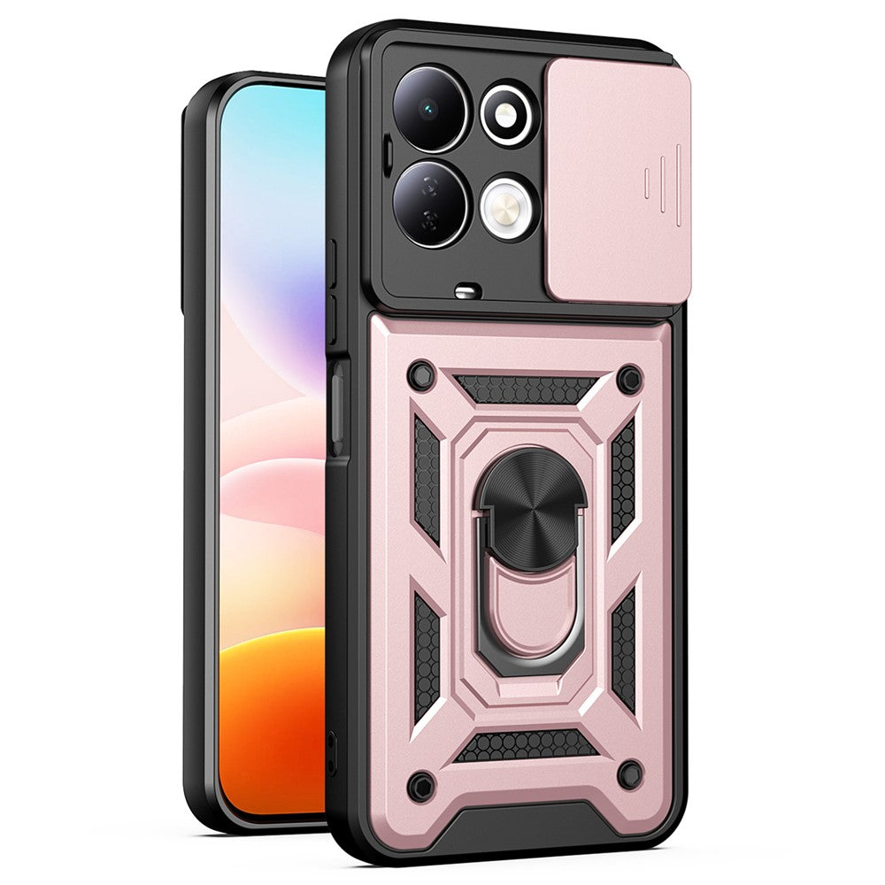 Case for Xiaomi Redmi 17 5G / 17 4G, Techsuit, CamShield, Rose Gold