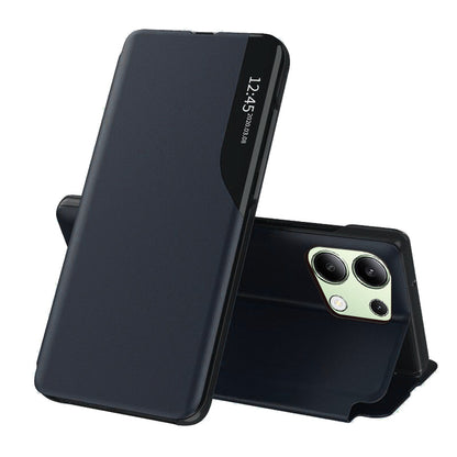 Case for Xiaomi Redmi Note 13 4G, Techsuit, eFold, Dark Blue