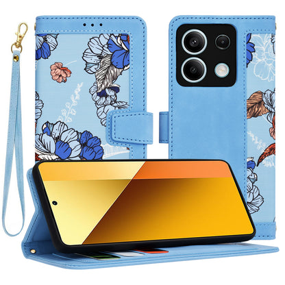 Case for Xiaomi Redmi Note 13 5G, Techsuit, FlipCraft, Blue