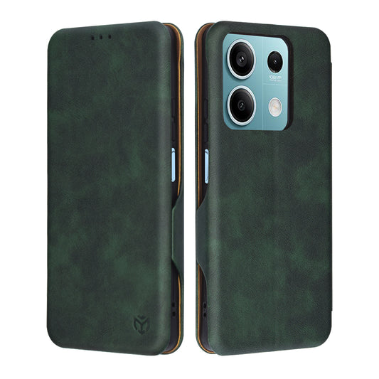 Case for Xiaomi Redmi Note 13 5G, Techsuit, Safe Wallet Plus, Green