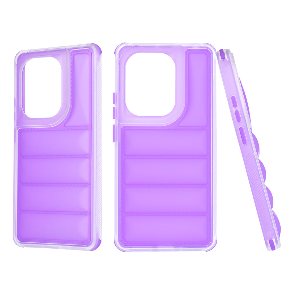 Case for Xiaomi Redmi Note 13 Pro 4G / Poco M6 Pro 4G, Techsuit, Wave Shield, Purple