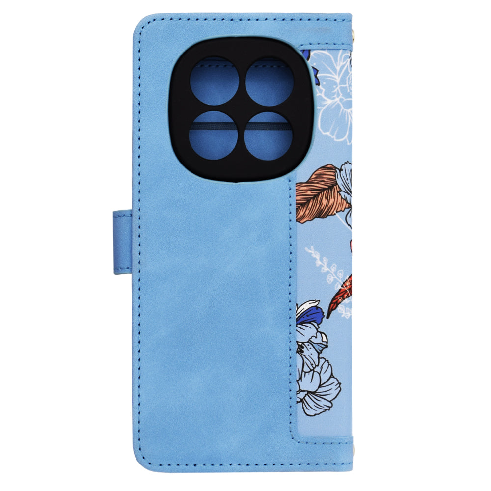 Case for Xiaomi Redmi Note 14 Pro 4G, Techsuit, FlipCraft, Blue