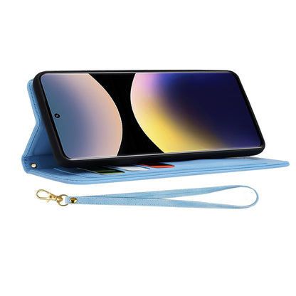 Case for Xiaomi Redmi Note 14 Pro+ 5G, Techsuit, FlipCraft, Blue
