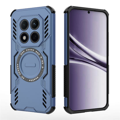 MagSafe Case for Xiaomi Redmi Note 15 Pro 4G, Techsuit, ArmorMag, Blue