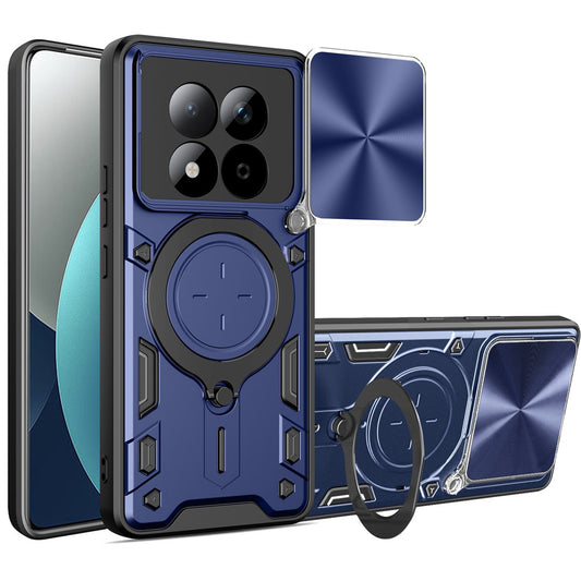 Case for Xiaomi Redmi Note 15 Pro 4G, Techsuit, CamGuard Pro, Blue