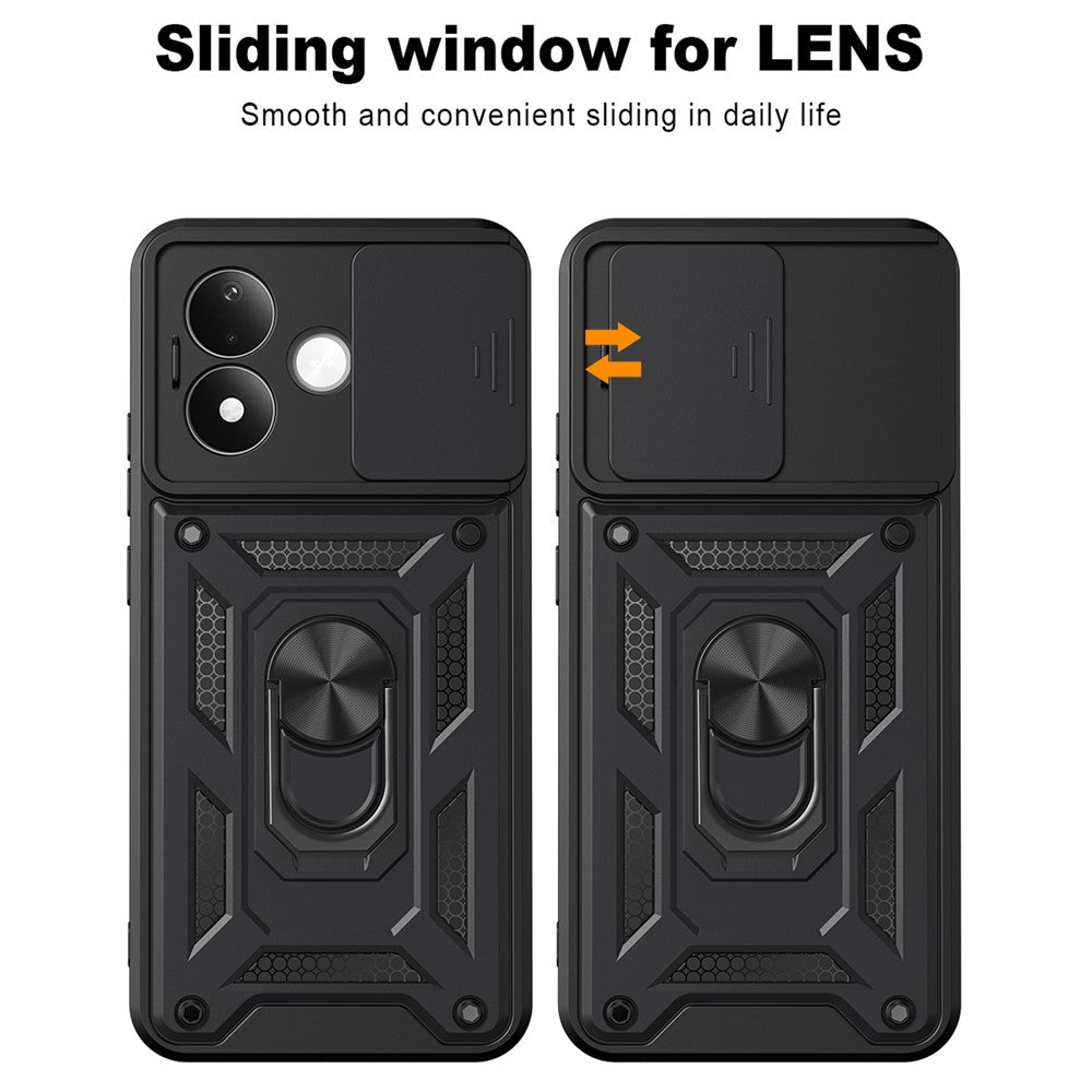 Case for Xiaomi Redmi Note 17 4G / Note 17 5G, Techsuit, CamShield, Gold
