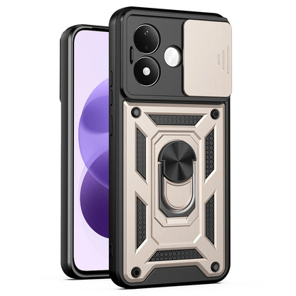 Case for Xiaomi Redmi Note 17 4G / Note 17 5G, Techsuit, CamShield, Gold

