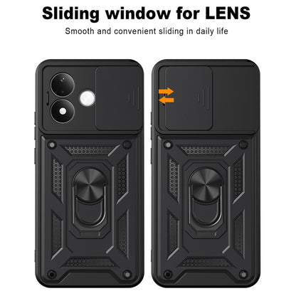 Case for Xiaomi Redmi Note 17 4G / Note 17 5G, Techsuit, CamShield, Rose Gold