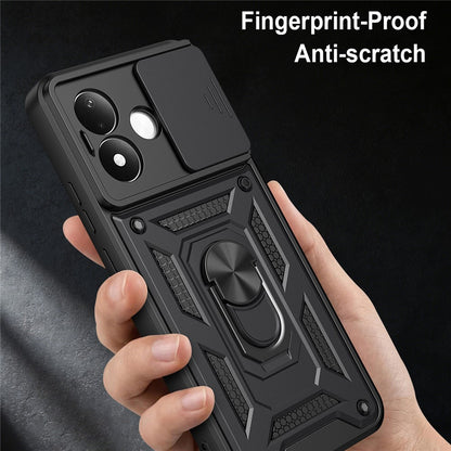 Case for Xiaomi Redmi Note 17 4G / Note 17 5G, Techsuit, CamShield, Green