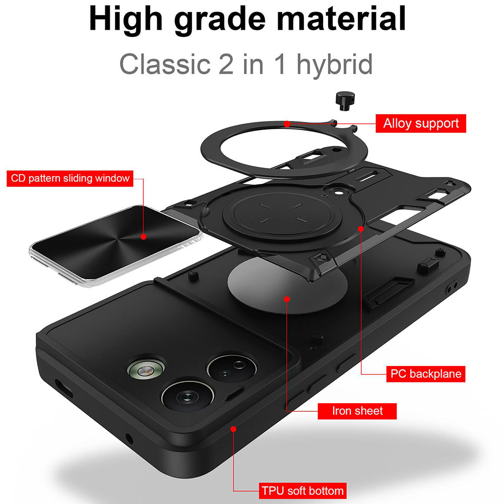 Case for Xiaomi Redmi Note 17 Pro Max, Techsuit, CamGuard Pro, Purple