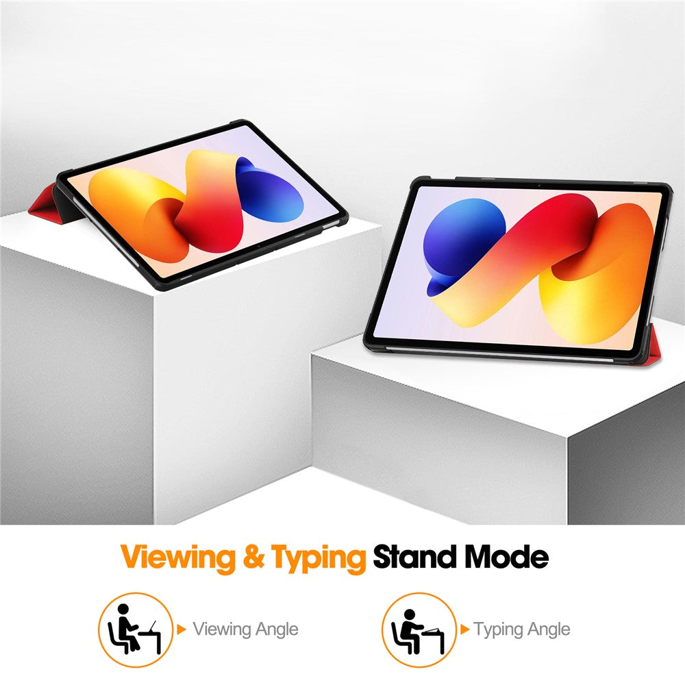 Case for Xiaomi Redmi Pad 2 Pro, Techsuit, FoldPro, Red