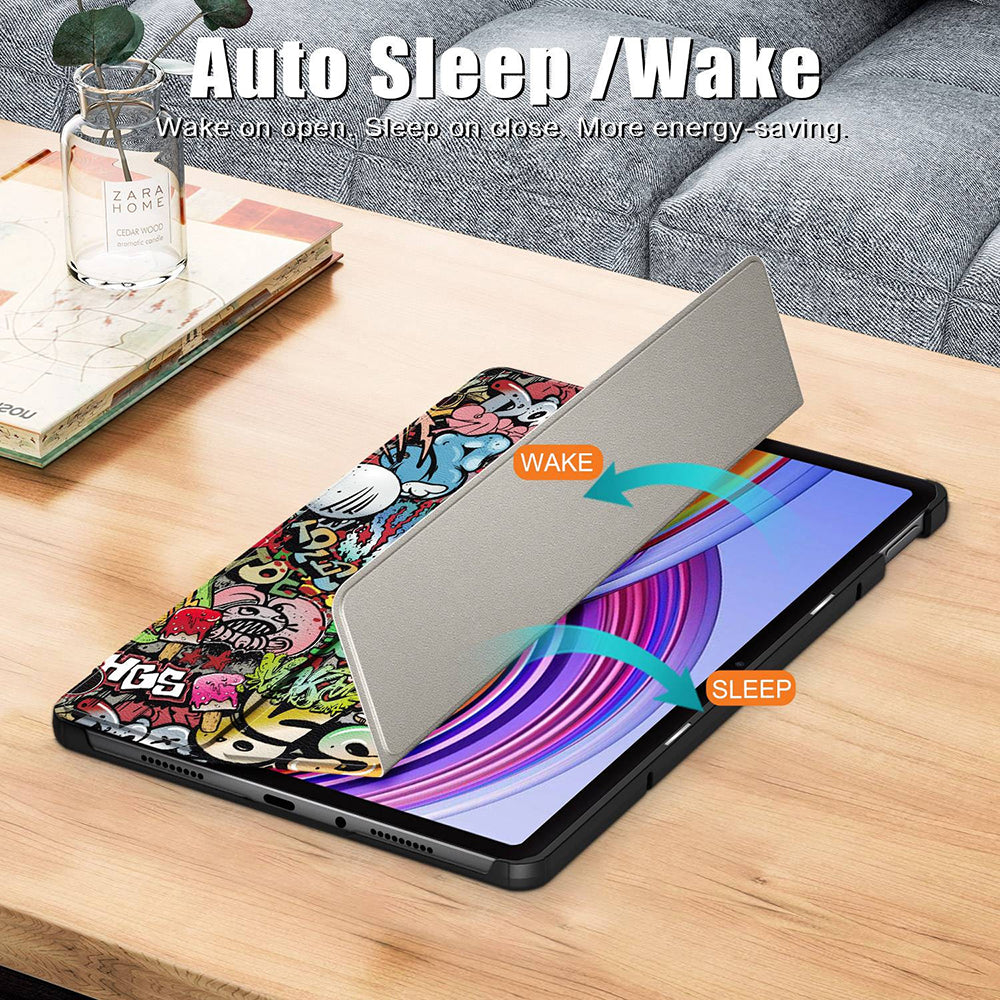 Case for Xiaomi Redmi Pad Pro / Pad / Pad Pro 5G, Techsuit, FoldPro Urban Vibe, Multicolor