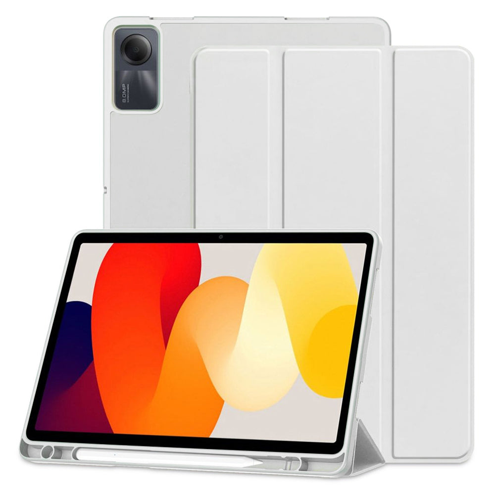 Case for Xiaomi Redmi Pad SE, Techsuit, Flex Trifold, Gray
