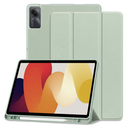 Case for Xiaomi Redmi Pad SE, Techsuit, Flex Trifold, Matcha Green