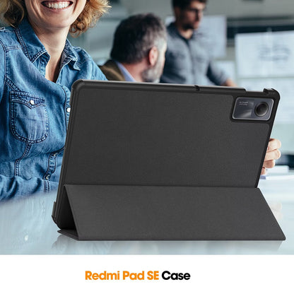 Case for Xiaomi Redmi Pad SE, Techsuit, FoldPro Butterfly, Multicolor