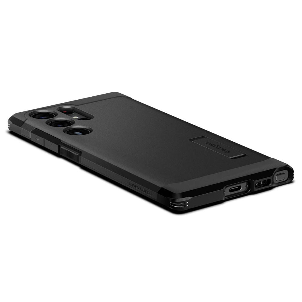 Case for Samsung Galaxy S23 Ultra S918, Spigen, Tough Armor, Black ACS05623