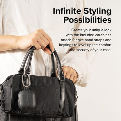 Ringke Onyx Case for Samsung Galaxy Buds3 FE / Buds3 Pro / Buds3, Black