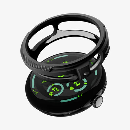 Spigen Liquid Air Case for Google Pixel Watch 4 45mm, Matte Black ACS11222