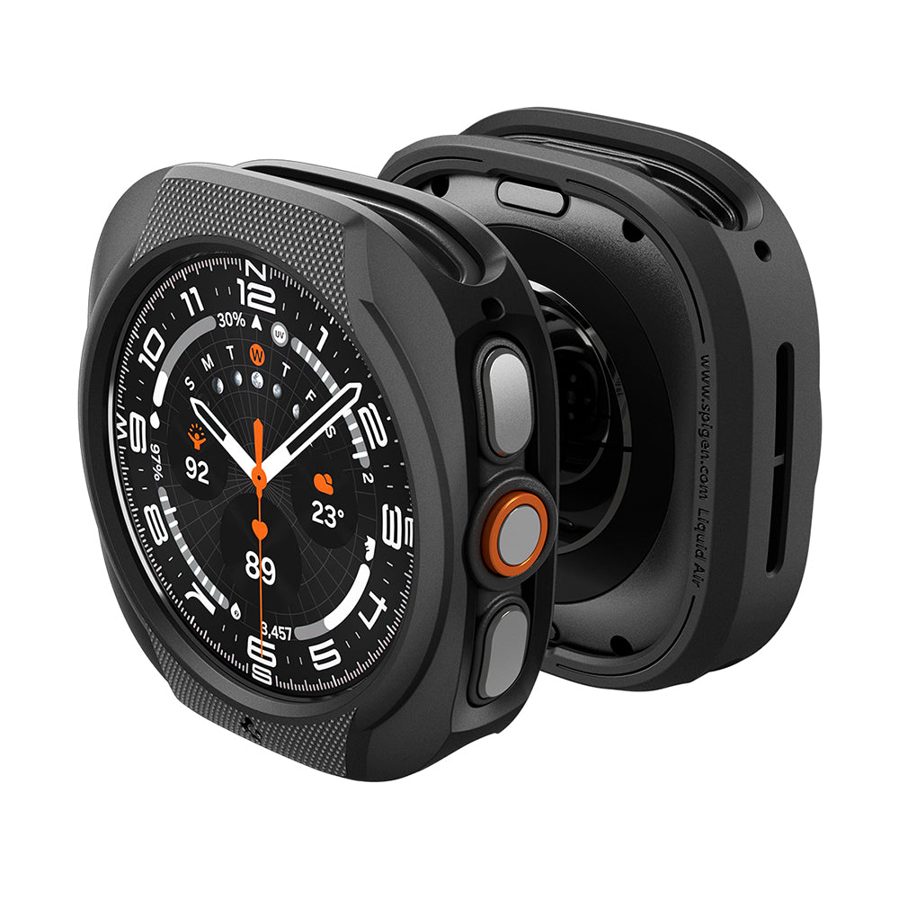Spigen Liquid Air Case for Samsung Galaxy Watch Ultra2, Matte Black ACS11610